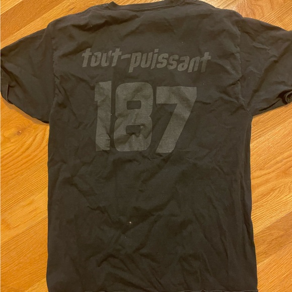 Black Westside Gunn x Isaac Pelayo Mona Lisa Tee - Picture 2 of 2